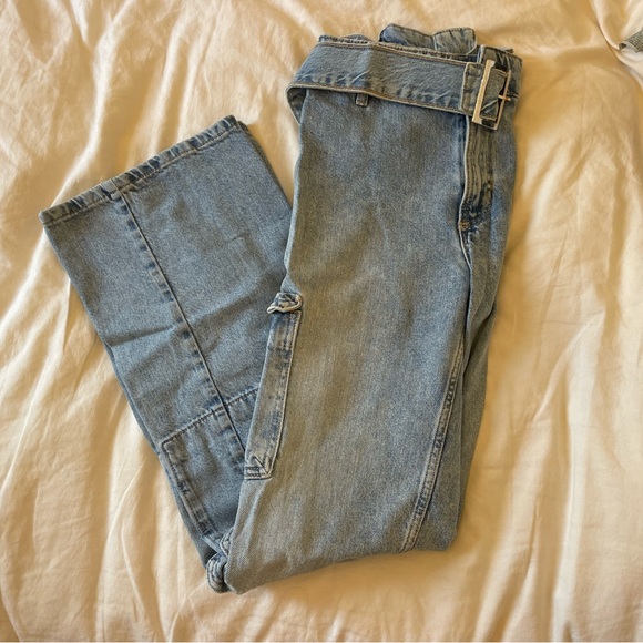 Zara cargo denim jeans - Picture 3 of 4